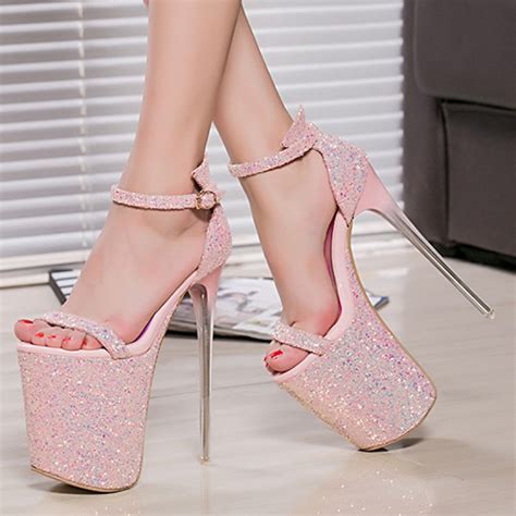 super high platform shoes